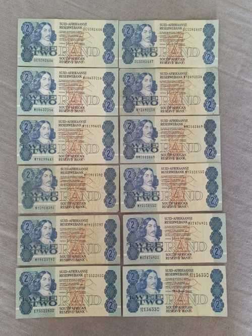 !! Crazy R1 start !! Old South African R2 notes