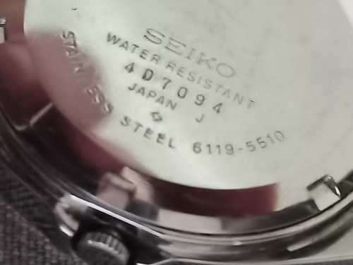 !! Crazy R1 start !! Seiko wristwatch