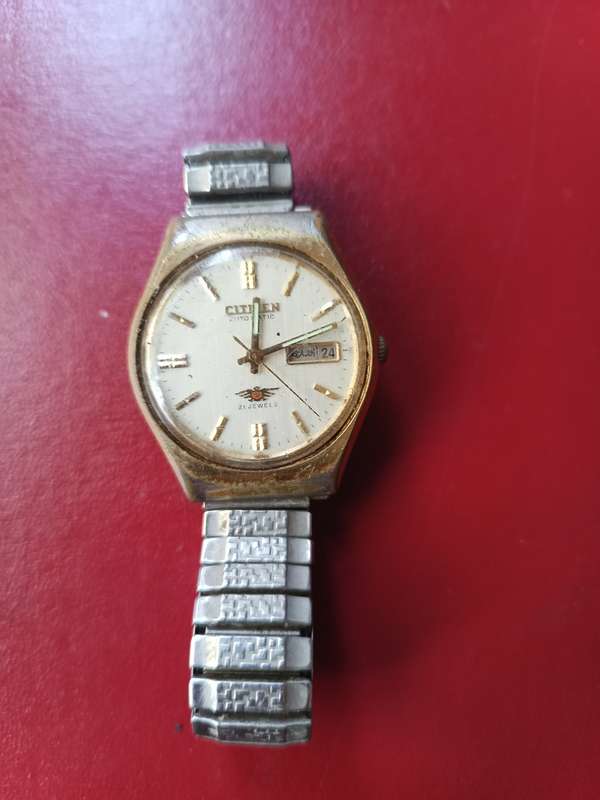 !!! Crazy R1 start !!! Vintage Citizen 21 Jewels men`s watch