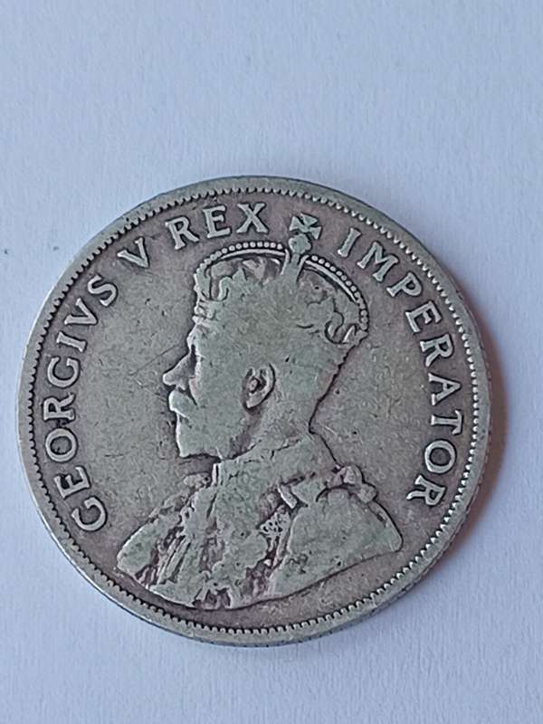 !!! Crazy R1 Start !!! Rare and valuable 1932 South African two shillings