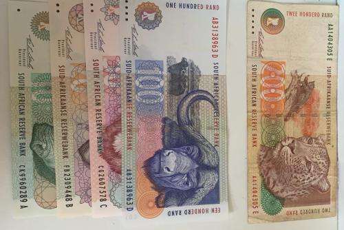 !!! WOW BEAUTIFUL C.L STALS BANKNOTES OF SOUTHAFRICA!!!