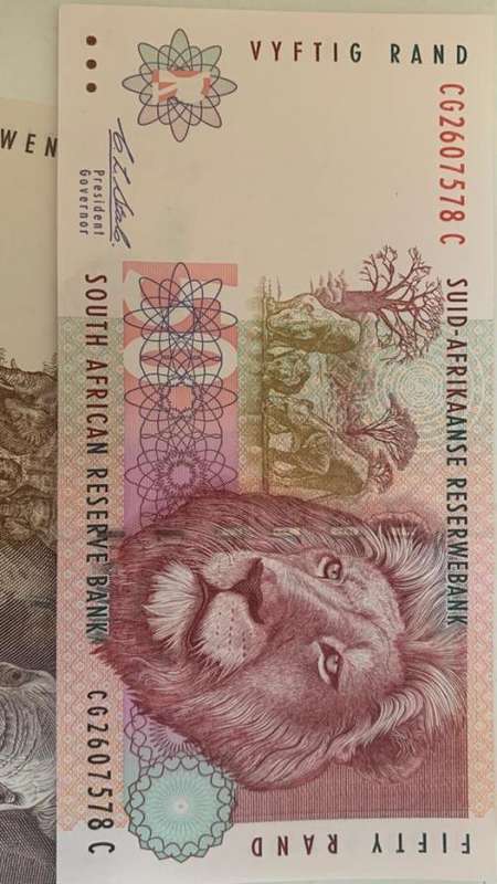 !!! WOW BEAUTIFUL C.L STALS BANKNOTES OF SOUTHAFRICA!!!