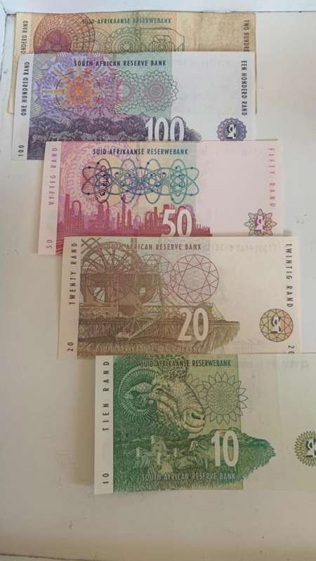 !!! WOW BEAUTIFUL C.L STALS BANKNOTES OF SOUTHAFRICA!!!