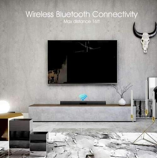 AMAZING POWERFUL SOUND WIRELESS SOUNDBAR 3D SURROUND STRONG BASS WITH FM SD CARD AND USB
