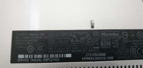DELL INSPIRON i7 8TH GEN, 16GB RAM, SOFTWARE WORTH R6000