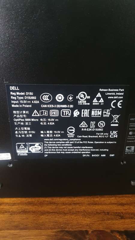 RETAILS R20K**12TH GEN i5 DELL OPTIPLEX 5000MFF 12 THREADS, 16GB RAM, 256GB SSD, WINDOWS 11