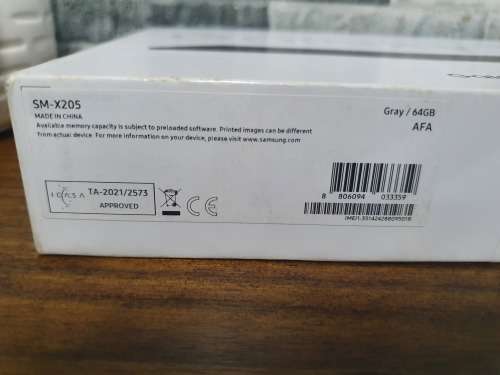 **Brand New Open Box Samsung A8 Galaxy Tab 64GB**2022 Model