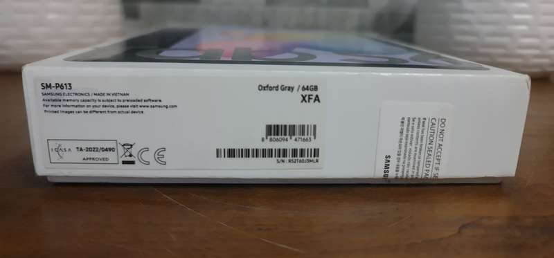 Brand New Open Box Samsung 2022 Version S6 Lite Tab 64gb_4gb ram_Wifi