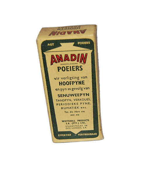 Anadin 8 Powders - Old