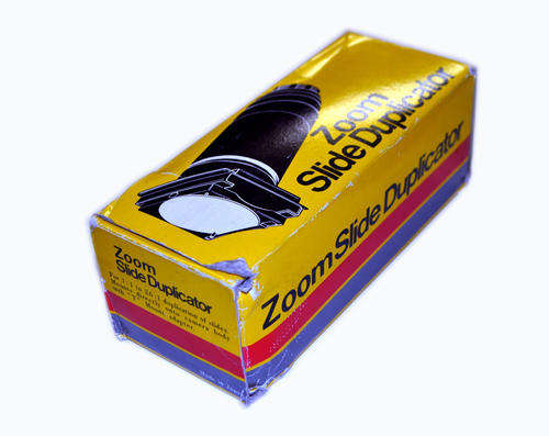 Zoom Slide Duplicator for 1:1 to 2.6:1 duplication of slides