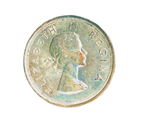 Silver 5 Shillings 1953