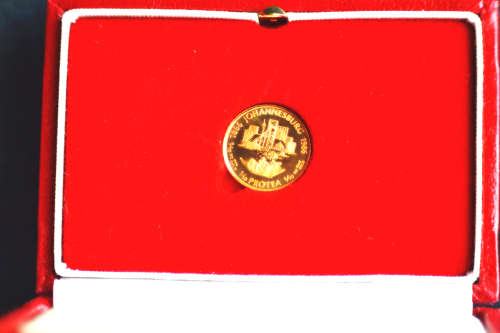 KRUGERRAND 1/10 Gold Protea 1986 mint