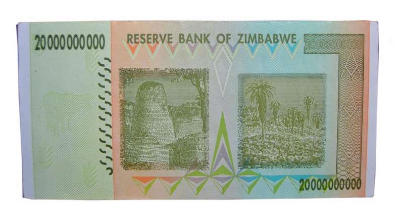 Twenty Billion Dollars bank note