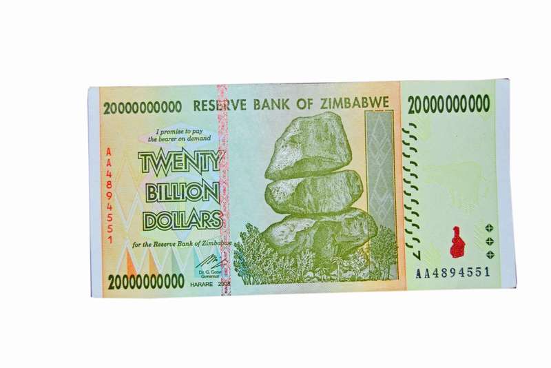 Twenty Billion Dollars bank note