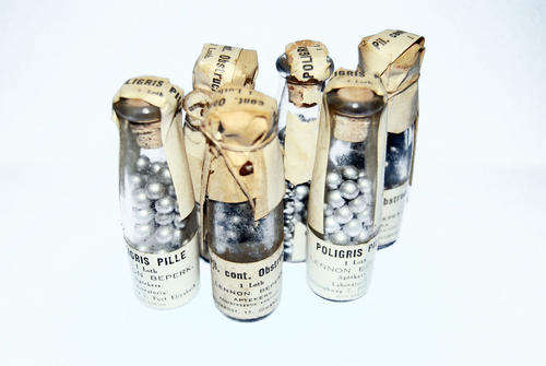 Old Lennon Medicine Bottles Six
