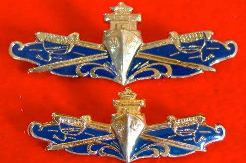 SA Navy Executive Officer Breast Badge and Mess Dress - gold