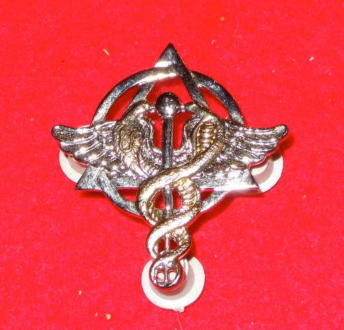Bi Metal Dentists Badge - 3 original pins