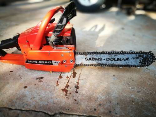 SACHS DOLMAR 112 USED CHAINSAW - HUGE BARGAIN - GOOD CONDITION - HIGH QUALITY MADE IN  GERMANY