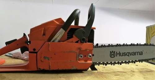 HUSQVARNA Mod 61 CHAINSAW  BARGAIN - EXCELLENT CONDITION  - 61cc WITH NEW BAR AND CHAIN