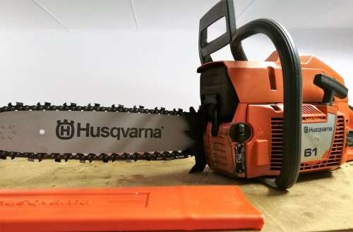 HUSQVARNA Mod 61 CHAINSAW  BARGAIN - EXCELLENT CONDITION  - 61cc WITH NEW BAR AND CHAIN
