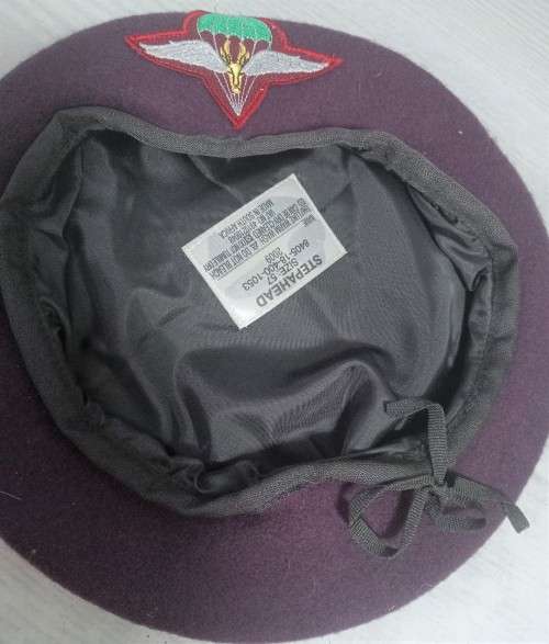 SA ARMY - CURRENT 1 PARACHUTE BATTALION BERET - TOP CONDITION