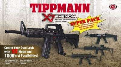 TIPPMANN X7 PHENOM SUPER PACK