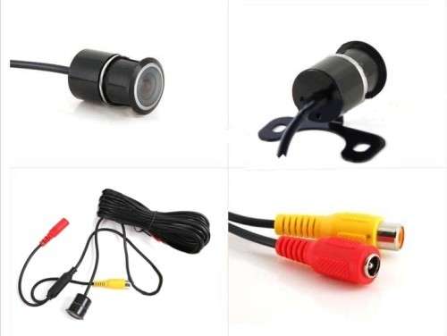 4.3 Inch TFT Car LCD Screen Rear View Rearview DVD AV Monitor Mirror +Reverse camera