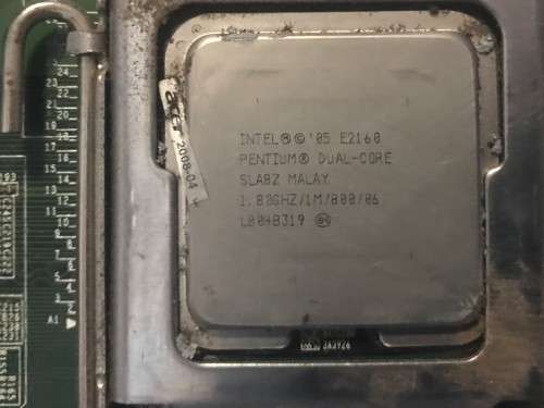 Motherboard + cpu + ddr2 ram + fan