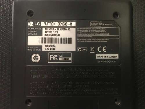 LG 19EN33S FLATRON