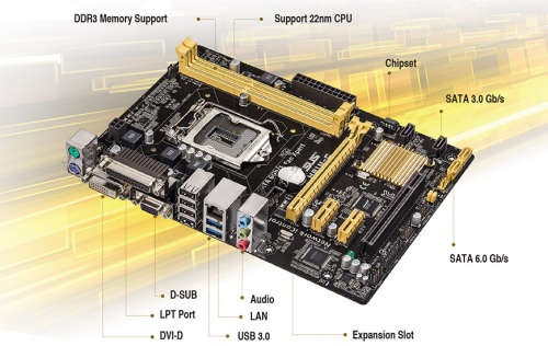ASUS H81M-C MOTHERBOARD