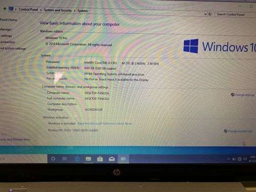 HP G62 I3 LAPTOP