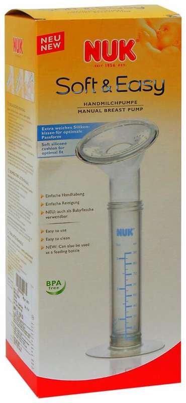 NUK Soft & Easy Manual Breast Pump