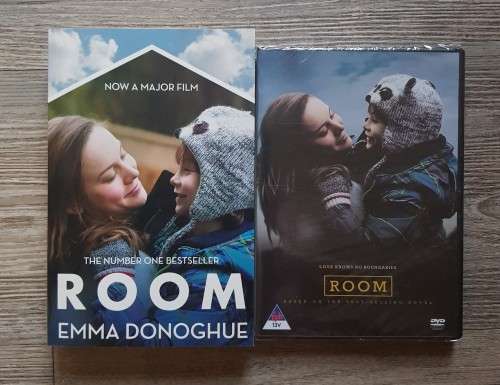 Room by Emma Donoghue + Room DVD (Sealed)