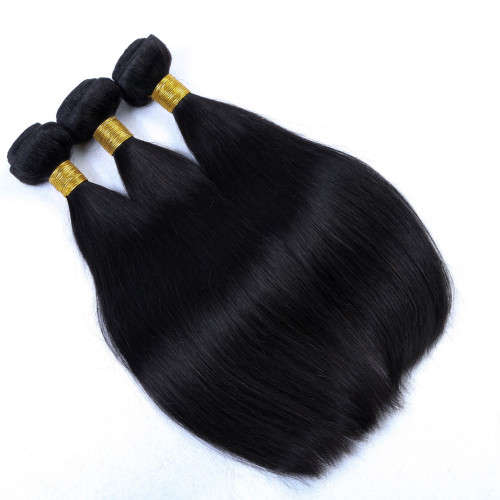 Brazilian Virgin Hair 8 - 30inches 9A 3 Bundles + Closure Straight