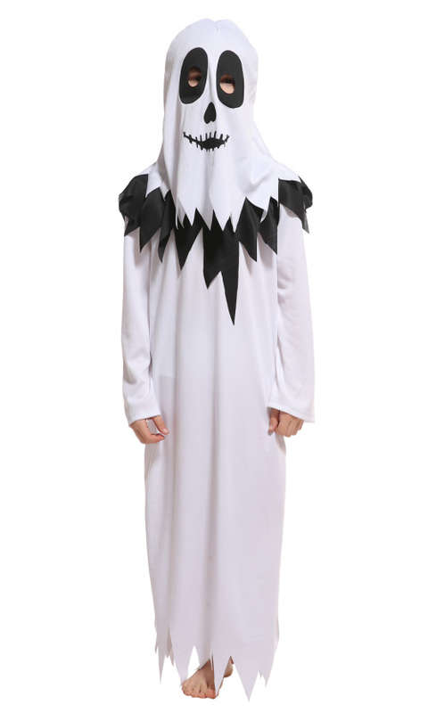Kids Cosplay Little Boy hallowen party vampire,ghost Costume  Suit