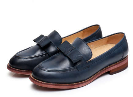 100% Genuine sheepskin leather vintage handmade sneaker oxford shoes for women--H308