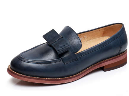 100% Genuine sheepskin leather vintage handmade sneaker oxford shoes for women--H308