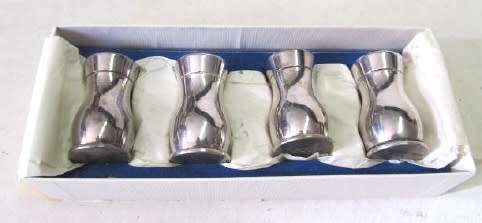 Boxed set of Louis Plate salt and pepper shakers