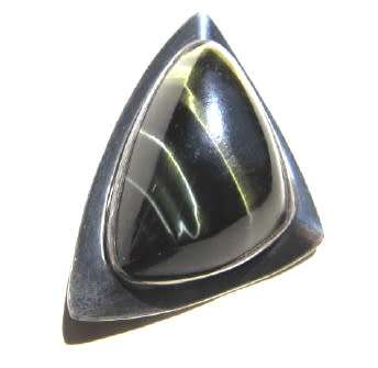 Modernist sterling silver WWL brooch/pendant