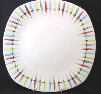 Midwinter Modern plate, Fashion Shape, Cherokee pattern