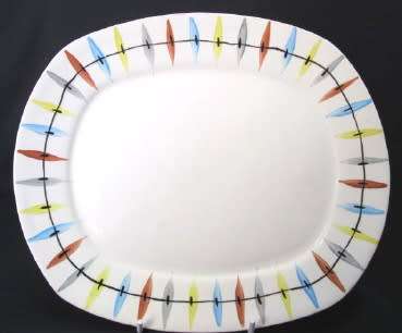 Midwinter Modern plate, Fashion Shape, Cherokee pattern