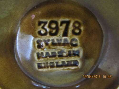 Sylvac `Wisdom and Providence` tankard (3978)