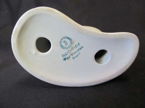Naaman white porcelain whale