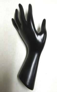 Hand-shaped wall vase