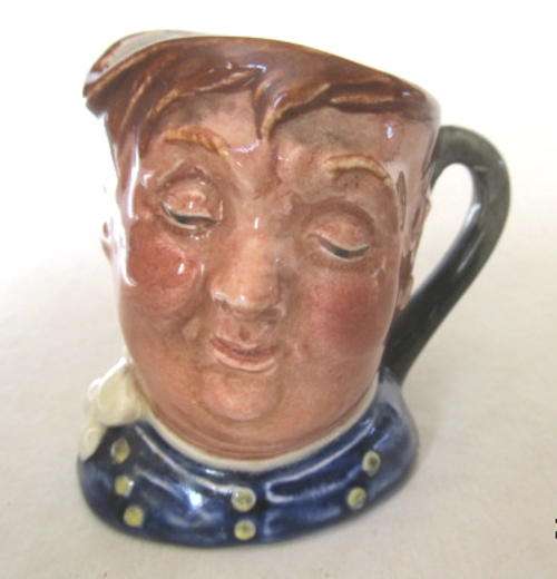 Royal Doulton miniature `Fat Boy` character jug