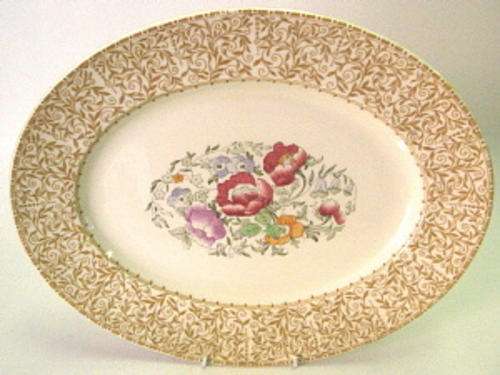 "Georgia' platter by Wood's of Burslem