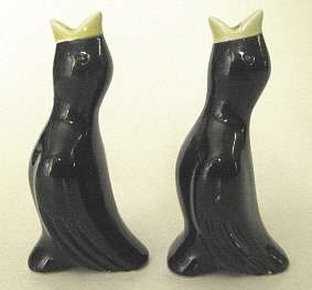 Pair of blackbird pie funnels