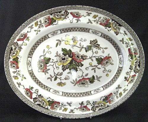 Midwinter 'Brown Jacobean' platter
