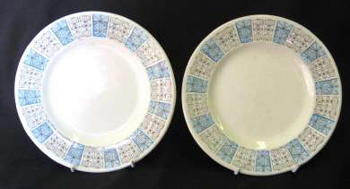 Pair of side plates by Staffordshire Potteries Ltd
