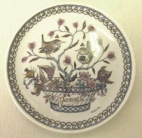 Small Hutschenreuther plate by Ole Winkler (January)